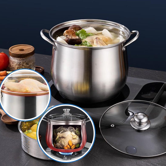 marmite inox distribution chaleur interieur