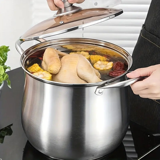marmite inox poulet entier mais