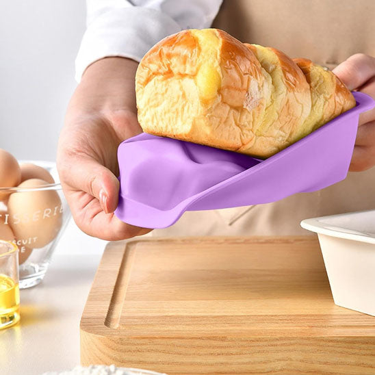 moule silicone mauve demoulage facile oeufs