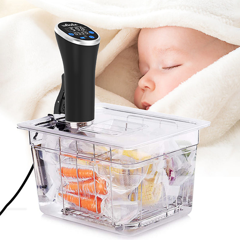 cuiseur sous vide silencieux enfant endormi