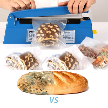 emballeur sous vide bleu pain moisi