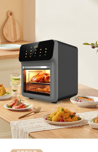 friteuse air crevettes poisson poulet panes poulet entier