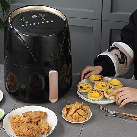 friteuse air noire poulet frit mini quiche