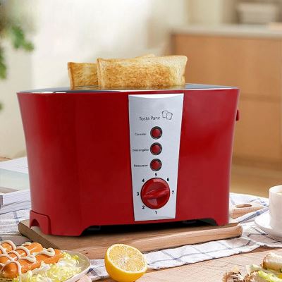 griile-pain rouge blanc toasts comptoir