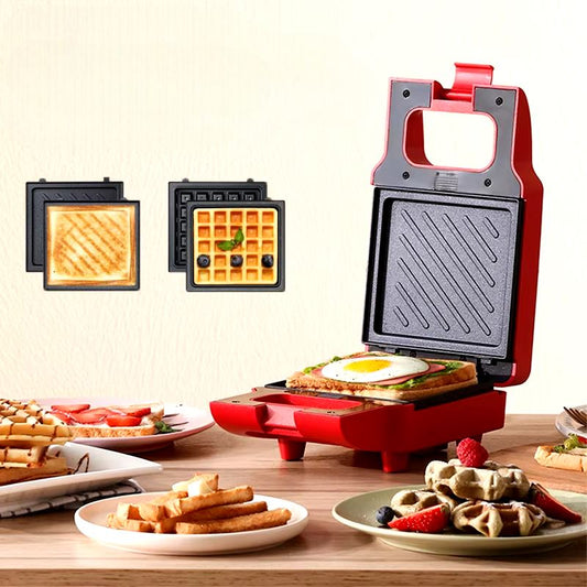 machine panini 2 plaques nourriture table