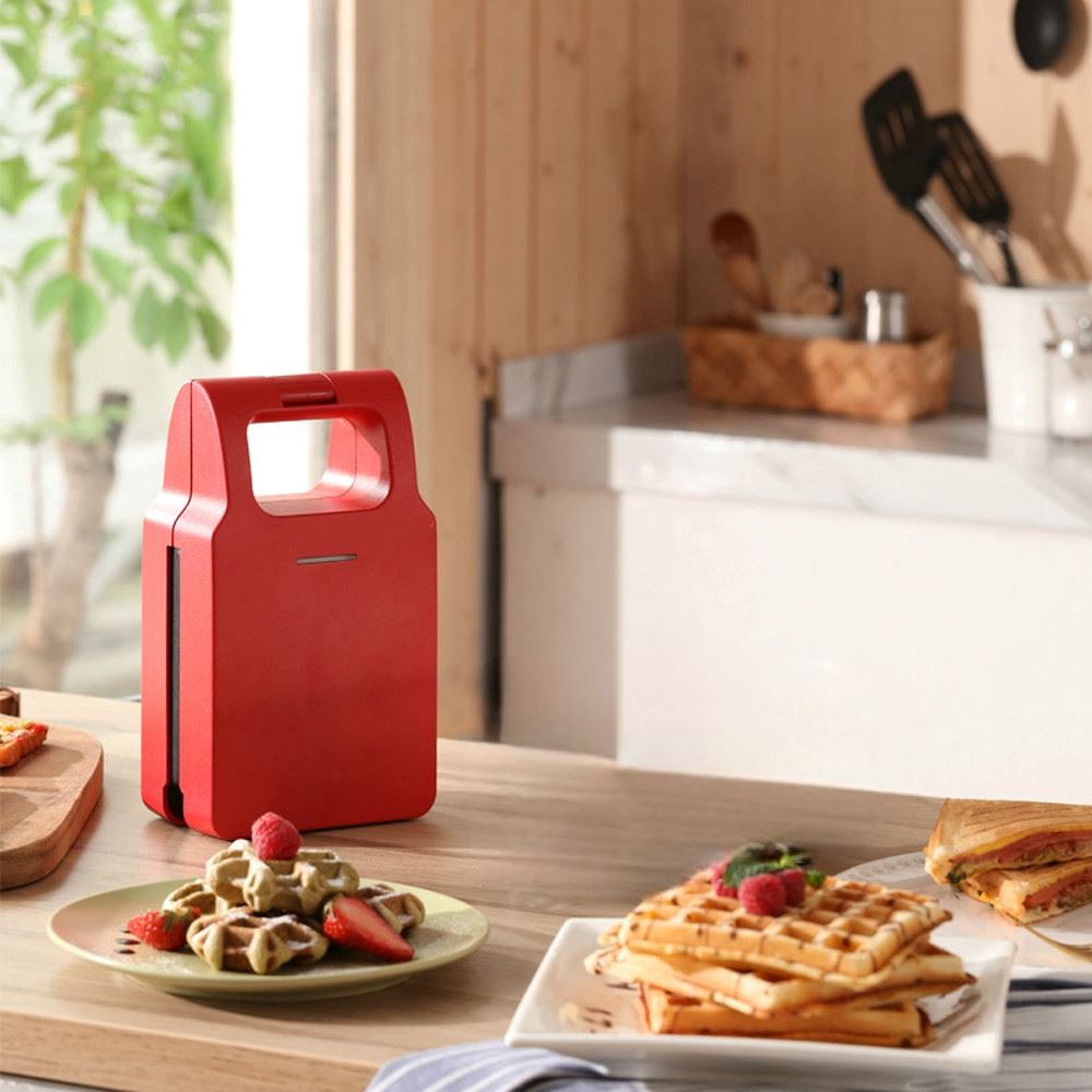 machine panini portable cuisine gaufre ustensile