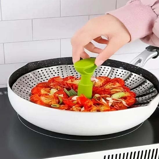 panier vapeur poivron rouge
