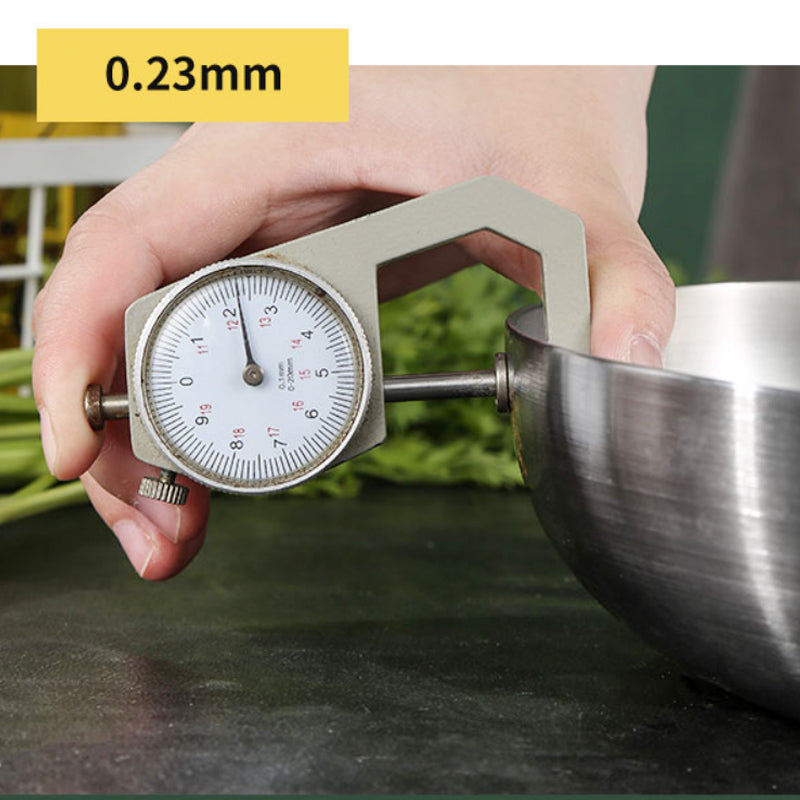 poele inox epaisseur 23mm