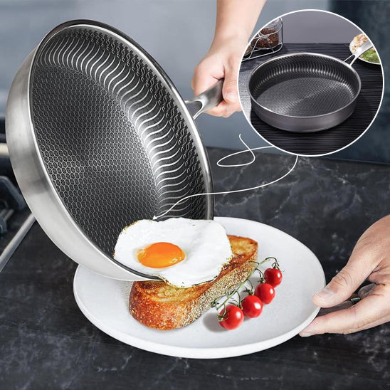 Poele inox | Abeille