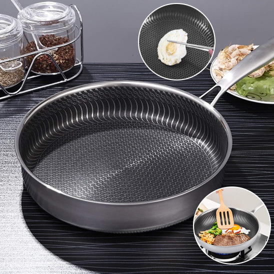 Poele inox | Abeille