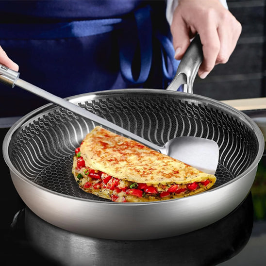 poele inox quesadillas