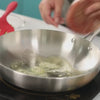 Poele inox video